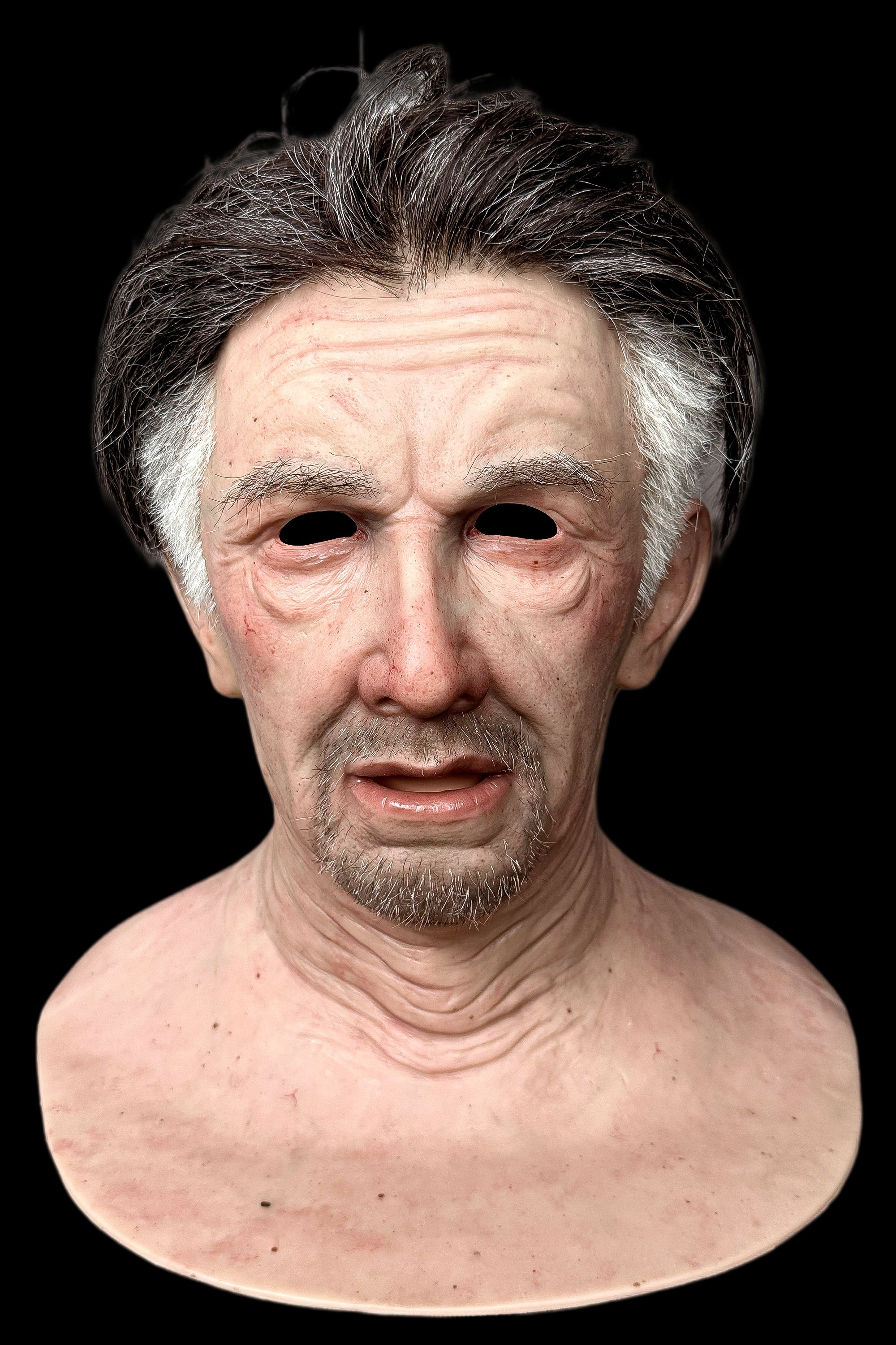 Babylon Ultra Realistic Silicone Mask – Full Head Male Cosplay & Halloween Prop