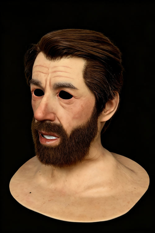 Babylon Ultra Realistic Silicone Mask – Full Head Cosplay, Halloween & Film Prop