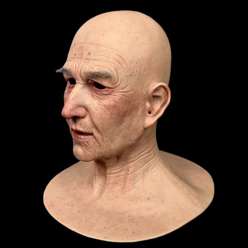 Abby Ultra Realistic Silicone Mask – Professional Full Head Male Face Mask for Halloween, Cosplay & Theater