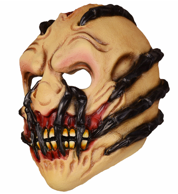 Clawed Face Monster Latex Mask – Halloween Skull Horror Mask