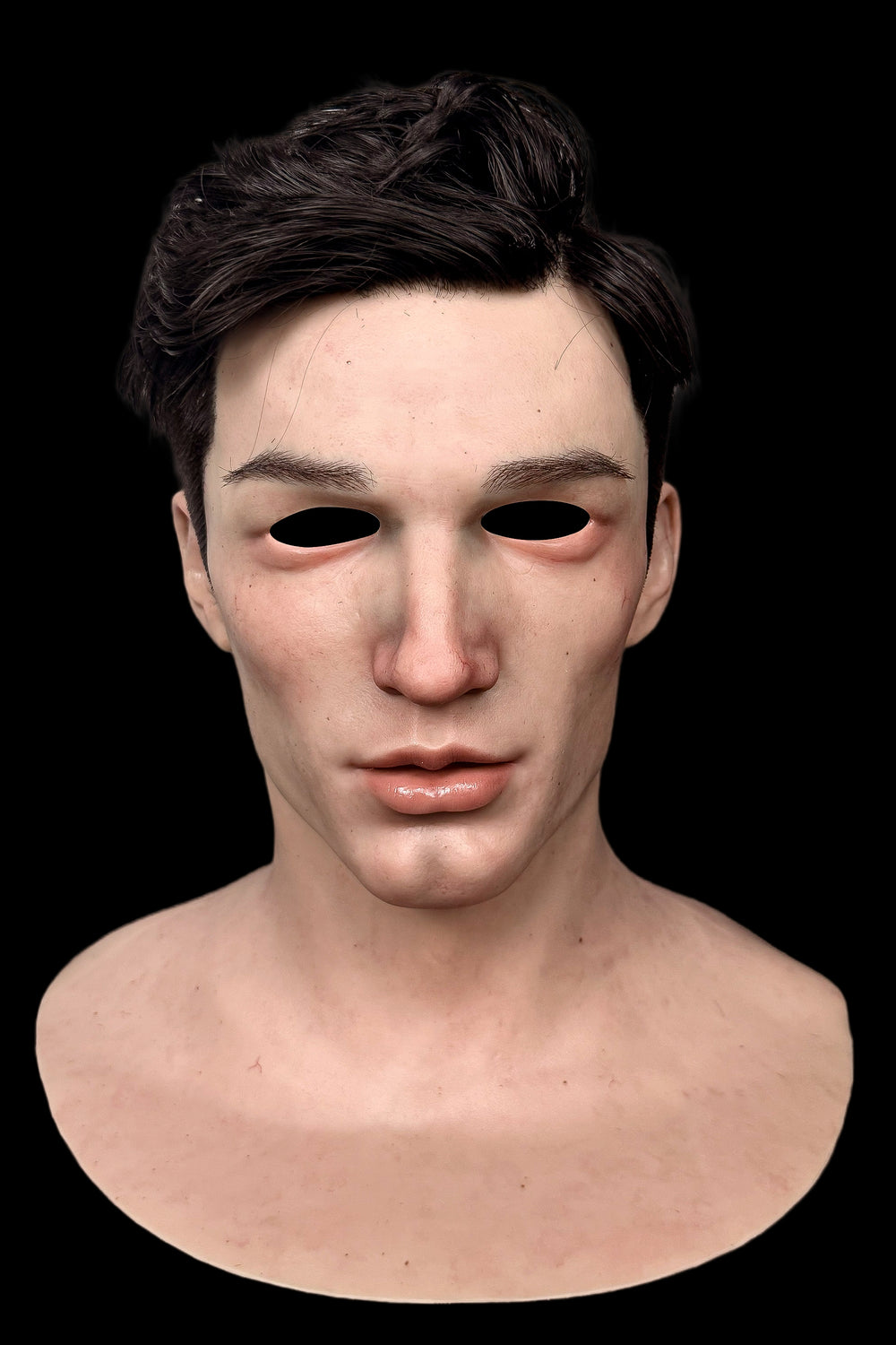 Light Ultra Realistic Silicone Mask – Full Head Cosplay, Halloween & Film Prop
