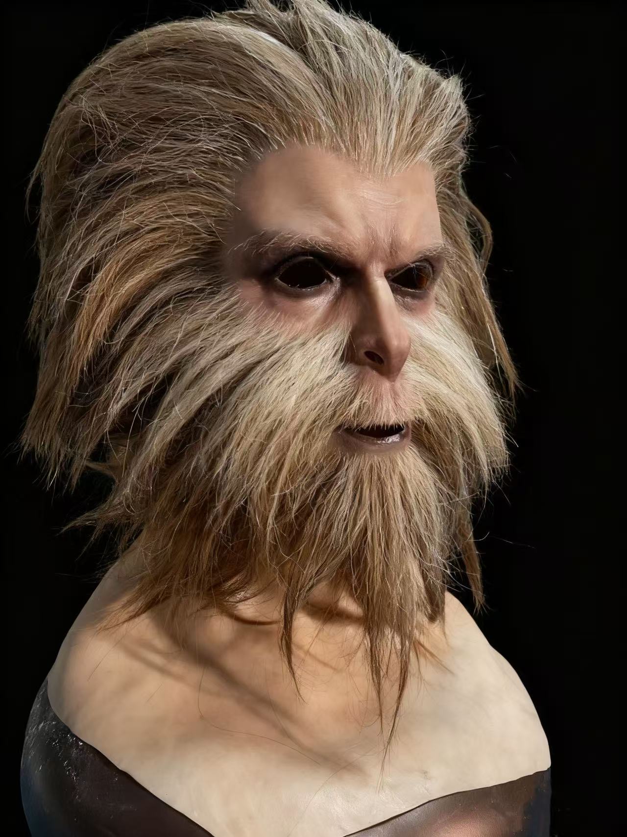 Wukong Silicone Mask - Reusable Role-Playing Mask Ideal for Parties and Film/TV Production