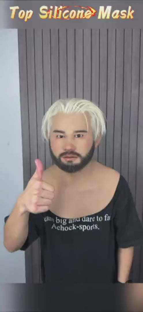 Kuka Ultra Realistic Silicone Mask – Full Head Cosplay, Halloween & Film Prop